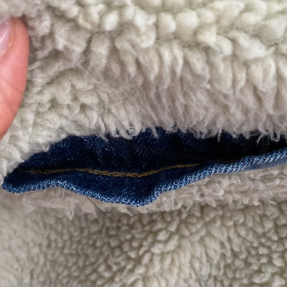 Aritzia Sherpa Denim Jacket - Picture 5 of 8